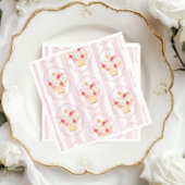 Berry Sweet Strawberry Whimsical Baby shower Servet