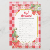 Berry Sweet Strawberry Zoek de Gastspellingcode (Voorkant / Achterkant)