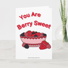Berry Sweet Valentijnsdag Kaart