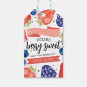 Berry Sweet | Valentijnsdag voor klaslokalen Cadeaulabel (Voorkant)