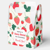 Berry Sweet Verjaardag uitnodiging Bedankdoosjes (Geopend)