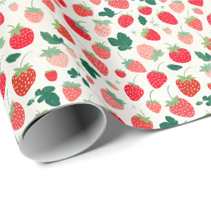 Berry Sweet Verjaardag uitnodiging Cadeaupapier
