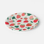 Berry Sweet Verjaardag uitnodiging Papieren Bordje (Gekanteld)