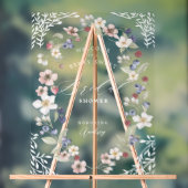 Berry Sweet Vrijgezellenfeest Bessen Bloemen Welko Acryl Bord (Neutraal)