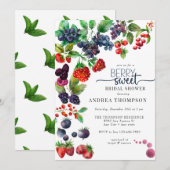 Berry Sweet Vrijgezellenfeest Kaart (Voorkant / Achterkant)