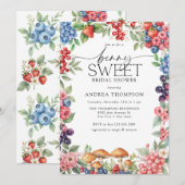 Berry Sweet Vrijgezellenfeest Kaart (Voorkant / Achterkant)