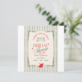 Berry Sweet Vrijgezellenfeest Wild Berries Save The Date (Staand voorkant)