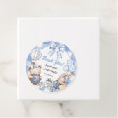 Berry Sweet Waterverf Blueberry verjaardagsfeestje Bedankjes Labels (In situ)