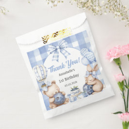 Berry Sweet Waterverf Blueberry verjaardagsfeestje Bedankzakje