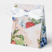 Berry Sweet Wild Berries & Flowers Baby shower Bedankdoosjes (Voorkant Zijde)