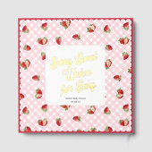 Berry Sweet Wishes for Baby-Baby Shower Gastenboek (Achterkant)