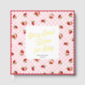 Berry Sweet Wishes for Baby-Baby Shower Gastenboek (Voorkant)