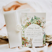 Berry Sweet Woodland Baby shower Aardbei Kaart