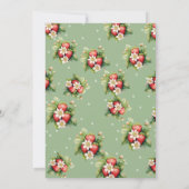 Berry Sweet zomer aardbei Verjaardag Uitnodiging (Achterkant)