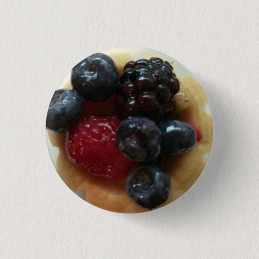 Berry Tart Ronde Button 3,2 Cm (Voorkant)