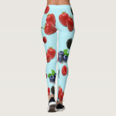 Berry Texture Leggings (Achterkant)