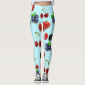 Berry Texture Leggings (Voorkant)