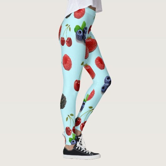 Berry Texture Leggings (Rechts)
