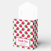 Berry Thmed Strawberry Birthday Party Bedankdoosjes (Geopend)