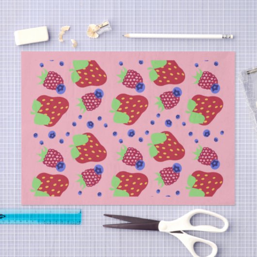 Berry tissuepapier (Craft)