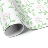 Berry Twist in Pink and Green Cadeaupapier (Rol Hoek)