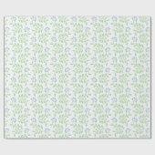 Berry Twist in Slate and Green Cadeaupapier (Vlak)