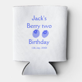 Berry two birthday blue berry add name date kids r blikjeskoeler