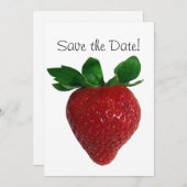 Berry-uitnodigingen Save The Date (Voorkant / Achterkant)
