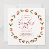 Berry Verjaardag Kaart (Voorkant)