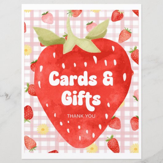 Berry verjaardagskaarten & cadeaus teken (Voorkant)