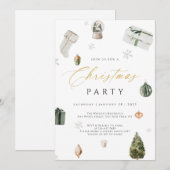 Berry verjaardagsuitnodiging, Blueberry 1e verjaar Kaart (Voorkant / Achterkant)