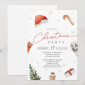 Berry verjaardagsuitnodiging, Blueberry 1e verjaar Kaart (Voorkant / Achterkant)