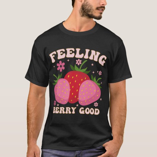 Berry voelen Goede Aardbei T-shirt (Voorkant)