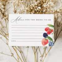 Berry Vrijgezellenfeest Advice Kaart Berry Sweet