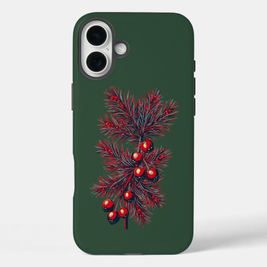 Berry vrolijk kerstfeest! 🎅 Case-Mate iPhone case (Achterkant)