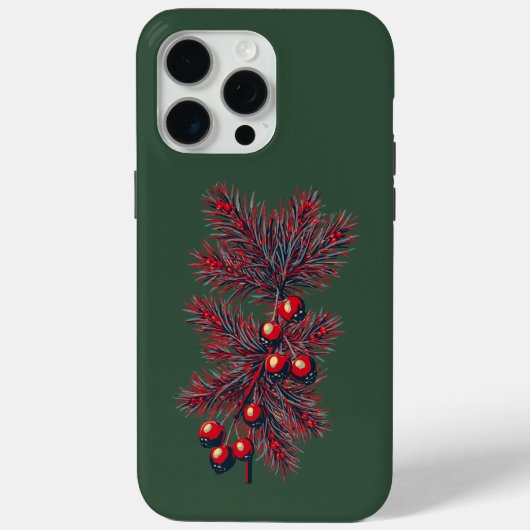 Berry vrolijk kerstfeest! 🎅 Case-Mate iPhone case (Achterkant)