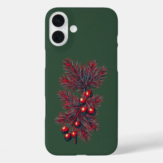 Berry vrolijk kerstfeest! 🎅 Case-Mate iPhone case (Achterkant)