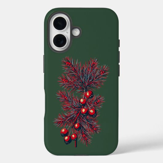 Berry vrolijk kerstfeest! 🎅 Case-Mate iPhone case (Achterkant)