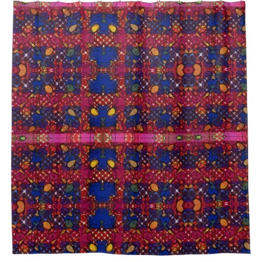 Berry Wall Douchegordijn (Voorkant)