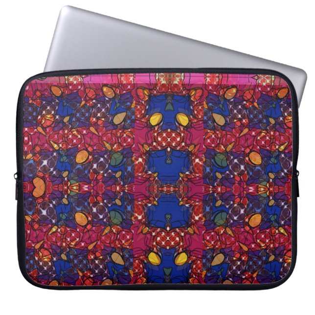 Berry Wall Laptop Sleeve (Voorkant)