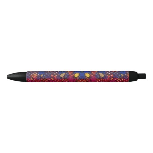 Berry Wall Zwarte Inkt Pen (Voorkant)