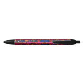 Berry Wall Zwarte Inkt Pen (Achterkant)
