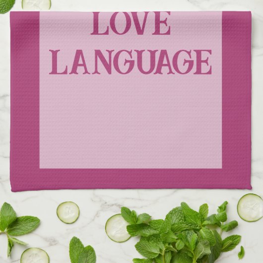 Berry - Witte keukenhanddoeken (Gevouwen)