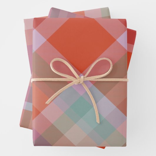 Berry Wrapping Paper Flat Sheet Set of 3 (In situ)