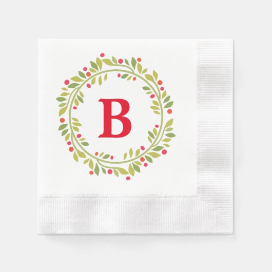 Berry Wreath Napkins Servet (Voorkant)