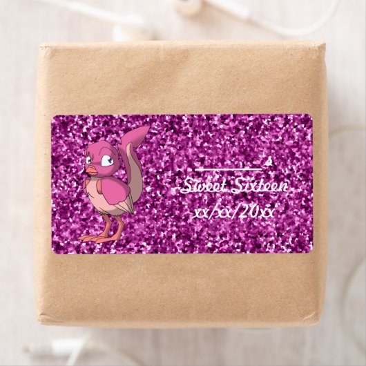 Berry Yoghurt Reptilian Vogelwijn of Waterfles 2 Etiket (Insitu)