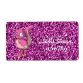 Berry Yoghurt Reptilian Vogelwijn of Waterfles 2 Etiket (Voorkant)