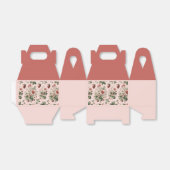 Berry Zoet Rood en Roze Aardbei Bedankdoosjes (Uitgevouwen)