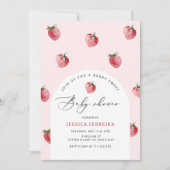 Berry zoete baby shower kaart (Voorkant)