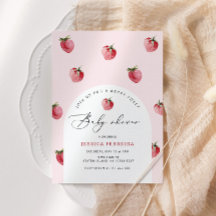 Berry zoete baby shower